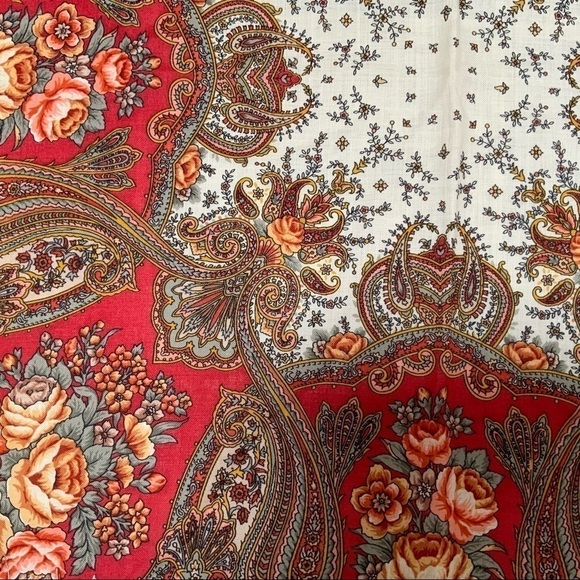 𝅺100% Wool‎ Colorful Scarf - Picture 6 of 8